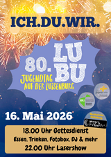 Plakat des Jugendtages auf der Luisenburg